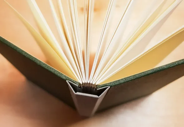 Book binding transforms writing into legacy