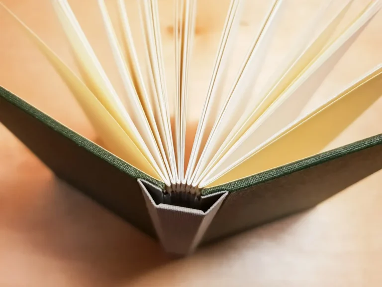 Book binding transforms writing into legacy