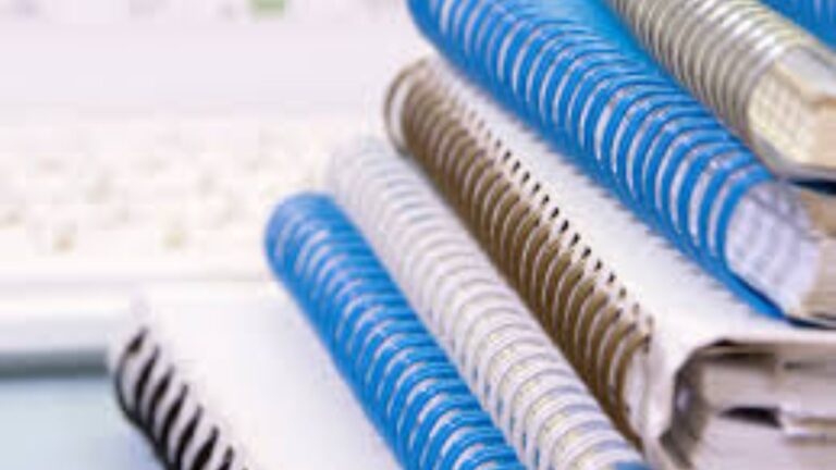 Durable binding keeps projects looking professional