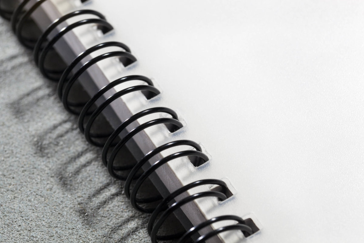 Modern binding makes presentation effortless