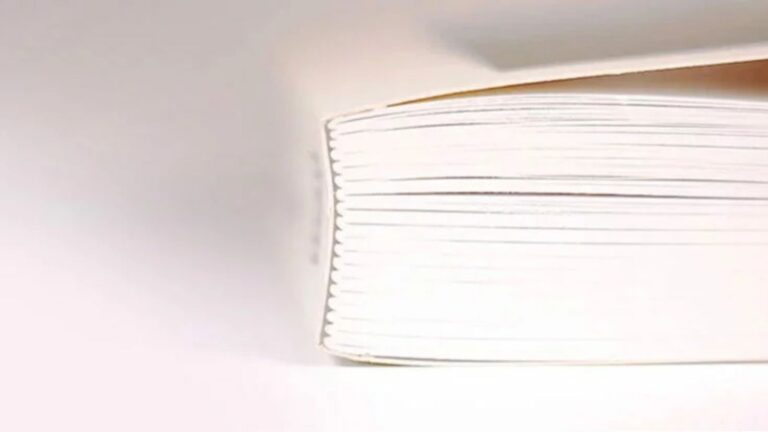 Paper covers give binding a soft touch