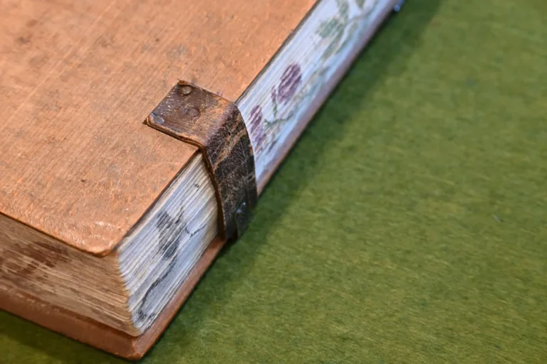 Traditional book binding keeps stories alive.